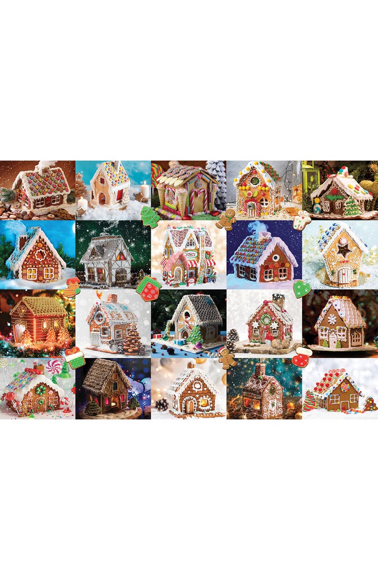 Eurographics Puzzle Tin Gingerbread House 550pcs, Alternate, color, Multicolored