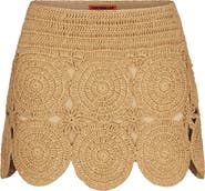 SIMONMILLER Crochet Beep Beep Mini Skirt