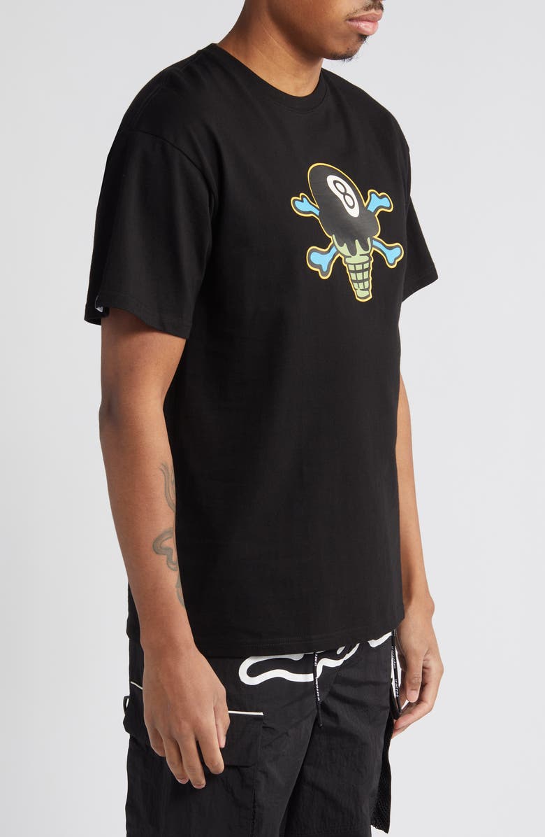 ICECREAM Eight-Ball Cotton Graphic T-Shirt, Alternate, color, 