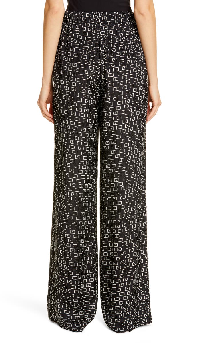 Lafayette 148 New York Columbus Flat Front Wide Leg Pants, Alternate, color, 
