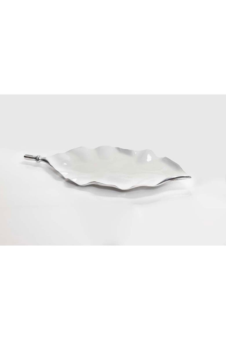 Verdura Platter, Alternate, color, White