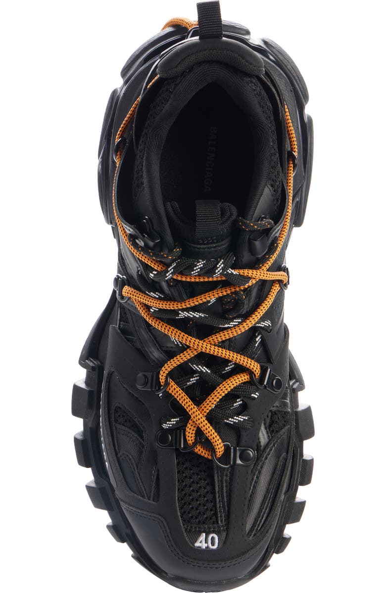 Balenciaga Track Trail Sneaker, Alternate, color, Black / Orange