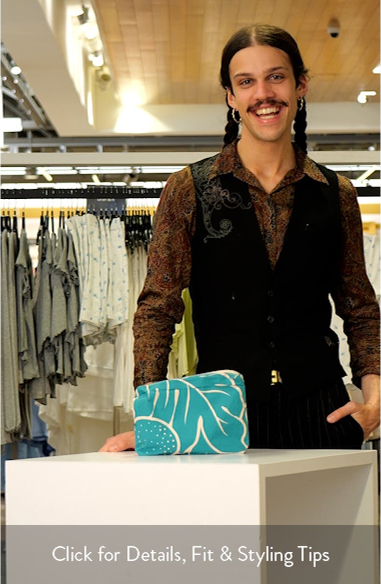Small Ulu Nui Water Resistant Tyvek<sup>®</sup> Zip Pouch, sales video thumbnail