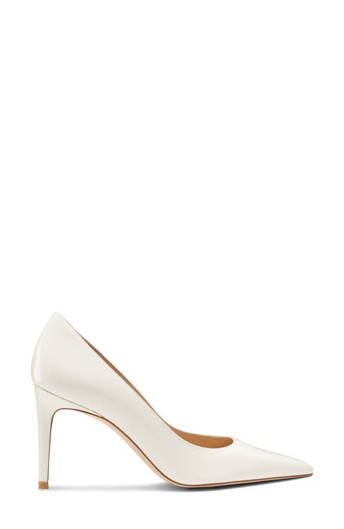 Stuart Weitzman Stuart Power 85 Pump In Cream