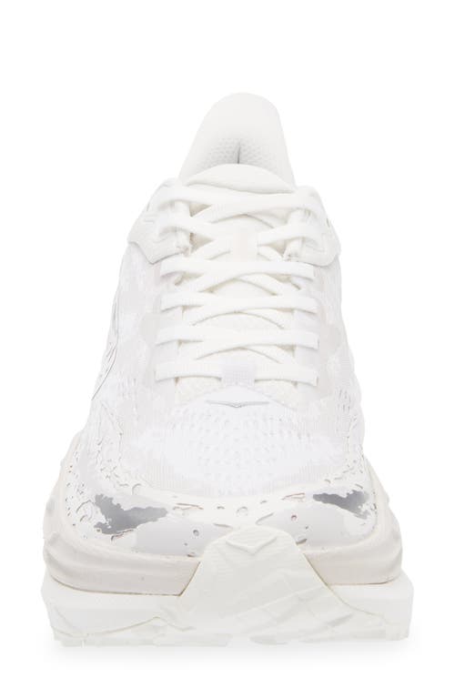 Hoka Stinson Atr 7 Running Shoe In White