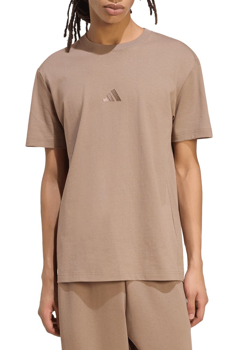 3-Bar Logo Cotton T-Shirt, Main, color, KHAKI SIX