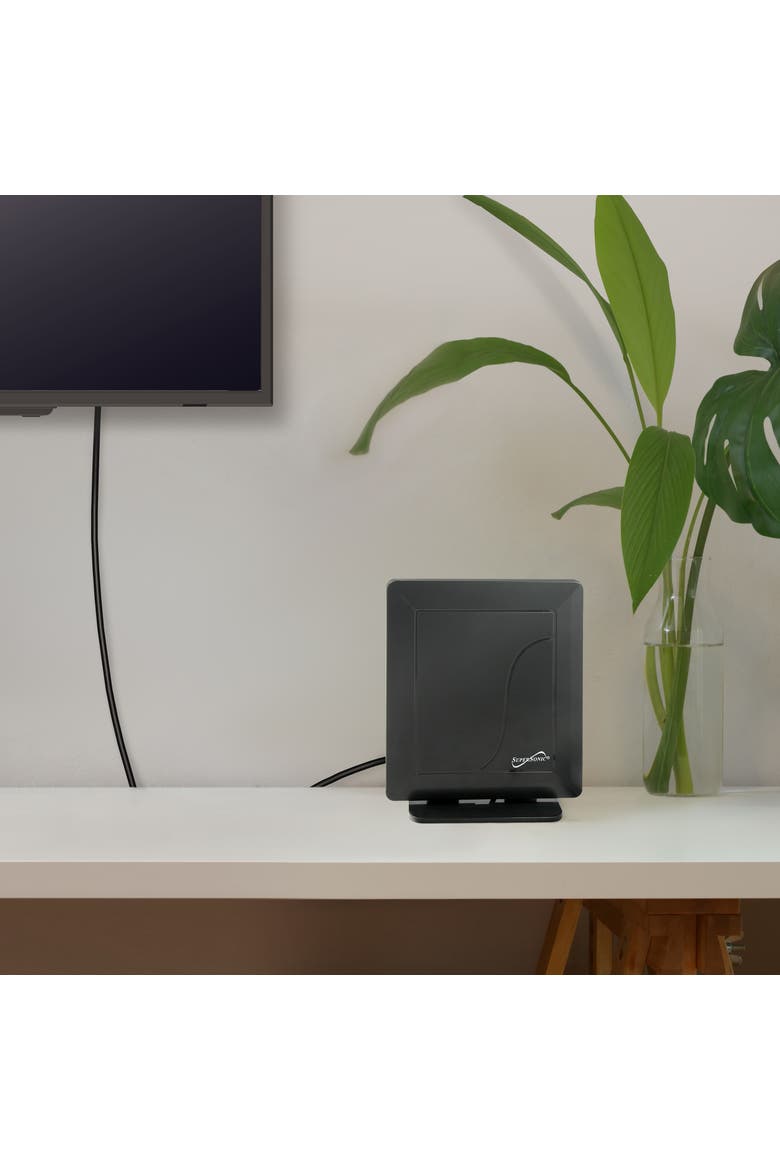 HDTV Digital Indoor Antenna, Alternate, color, Black