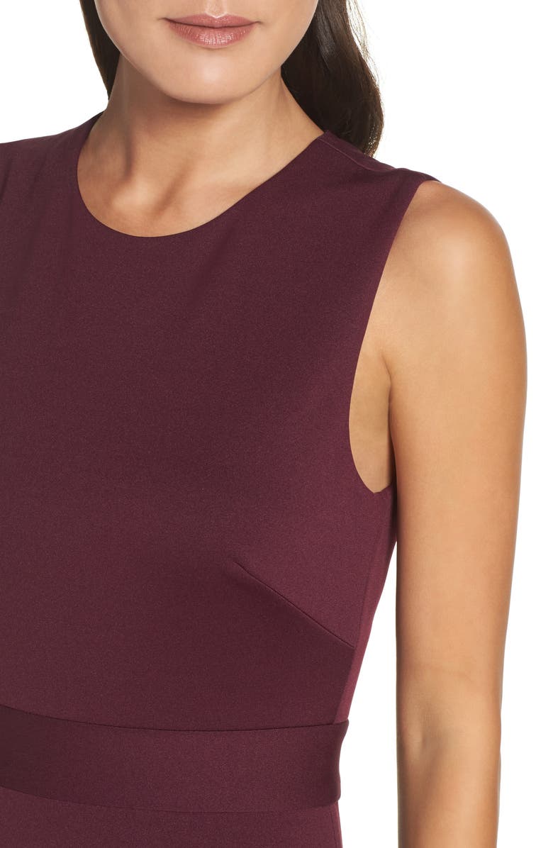 Maggy London Scissor Sheath Dress, Alternate, color, 