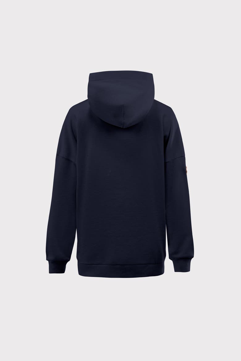 Snow Icon Hoodie, Alternate, color, Navy