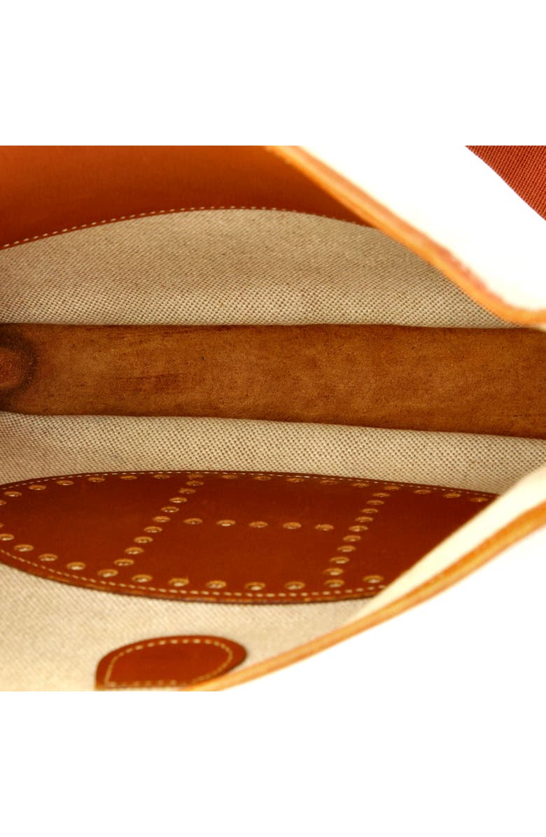 Pre-Owned Hermes Evelyne Bag Gen III Toile and Leather PM, Alternate, color, Ecru