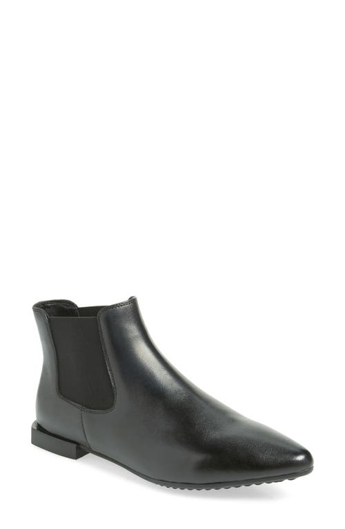 The FLEXX Rhonda Pointed Toe Chelsea Boot in Black 