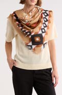 Longchamp Nomad Print Scarf