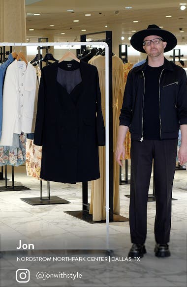 City Chic Kallie Double Breasted Long Sleeve Minidress Nordstromrack