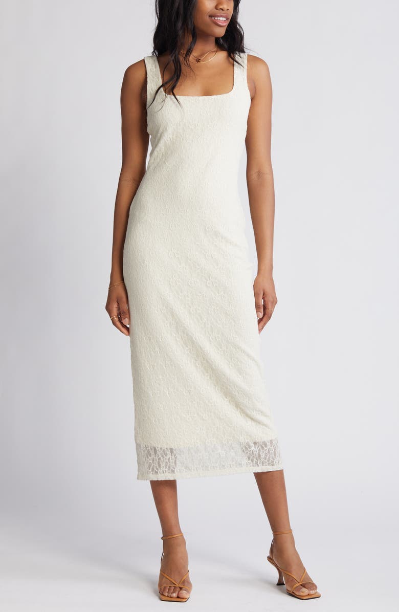 BP. Lace Sleeveless Maxi Dress, Main, color,