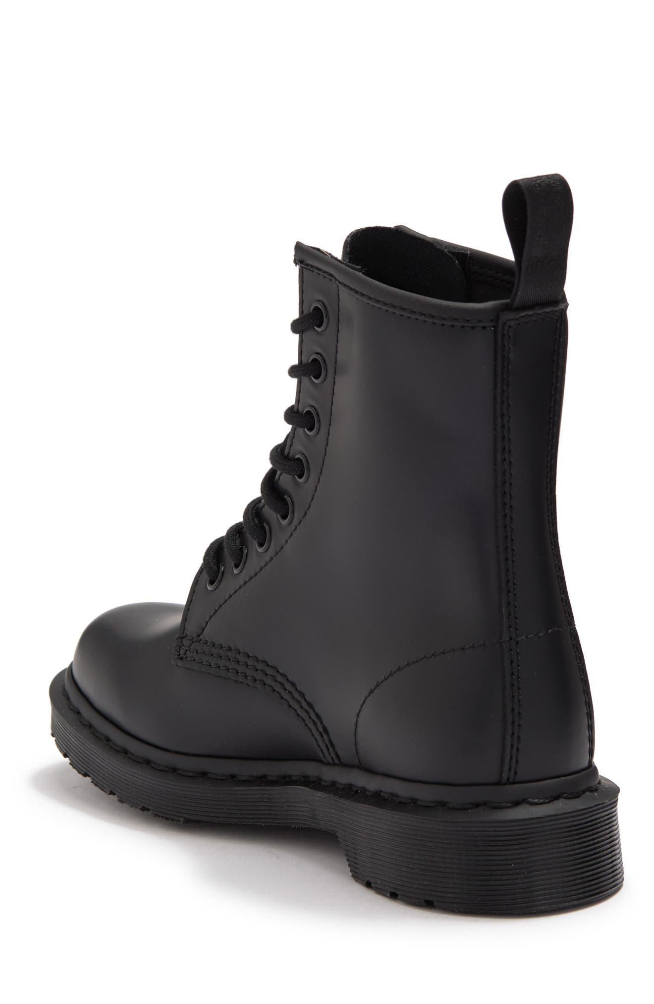 Dr. Martens 1460 Leather Combat Boot, Alternate, color, 