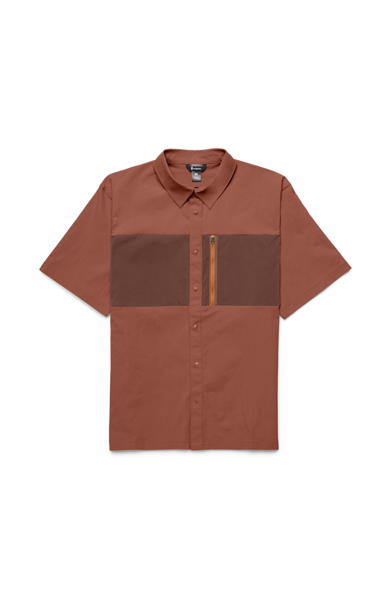 Cotopaxi Sumaco Short-Sleeve Shirt - Men's, Main, color, Faded Brick/Acorn