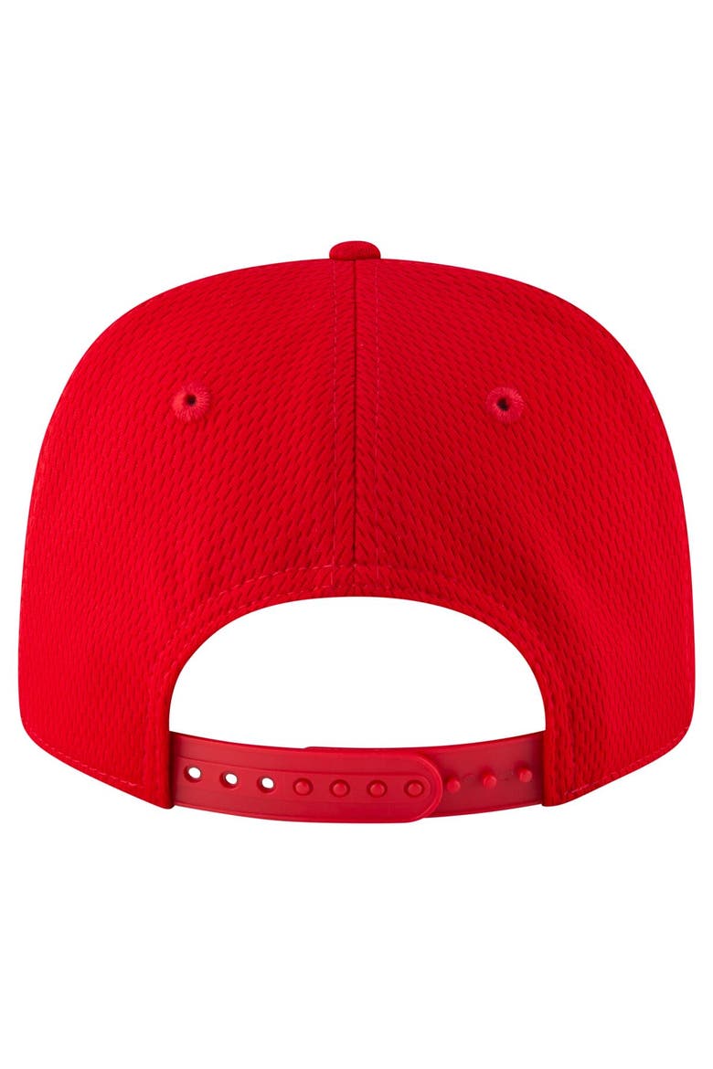 Men's New Era Scarlet San Francisco 49ers Adventure Patched 9SEVENTY Stretch-Snap Adjustable Hat, Alternate, color, Scarlet