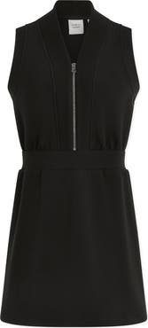 Varley Polyanna Knit Half Zip Dress