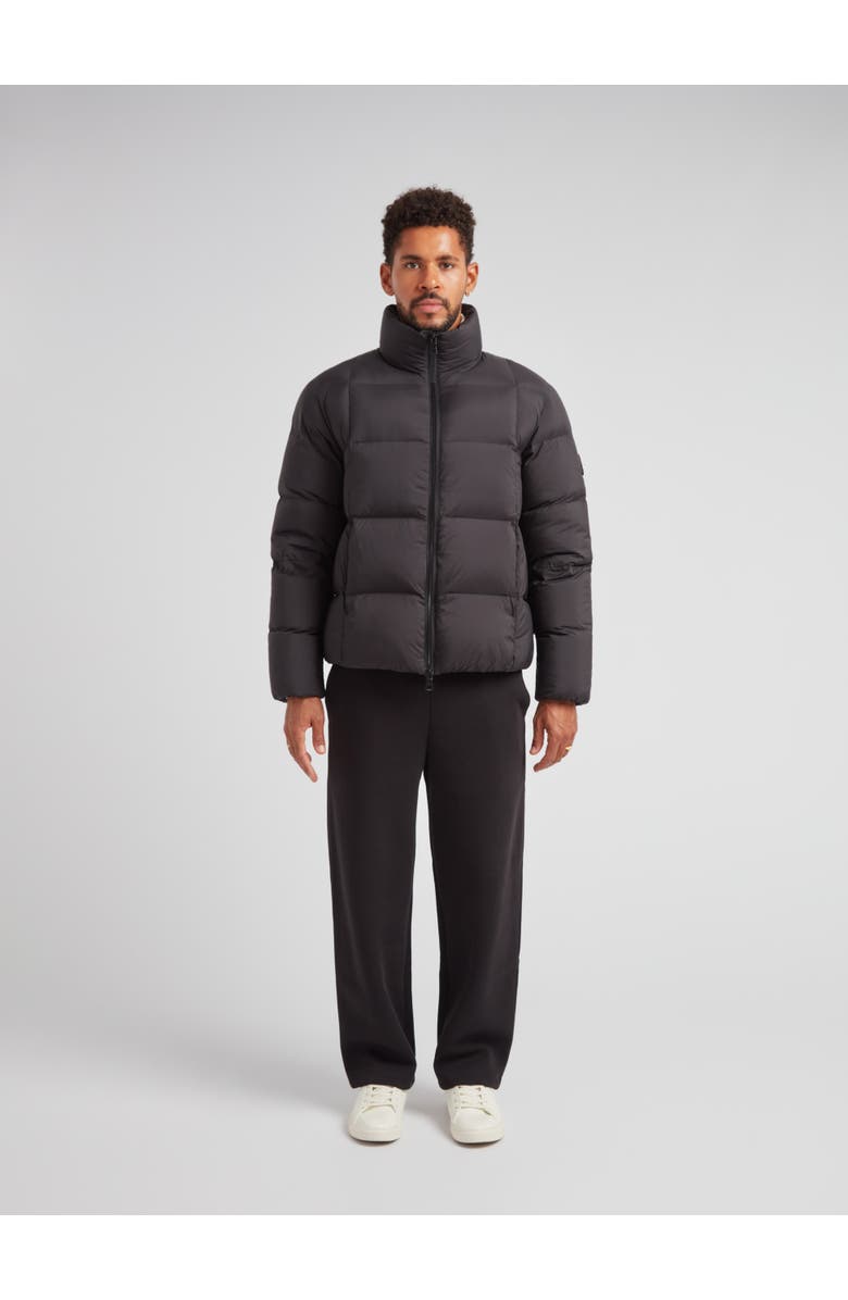 JACK1T Cloud Long Sleeve Puffer Racer Jacket, Alternate, color, Black