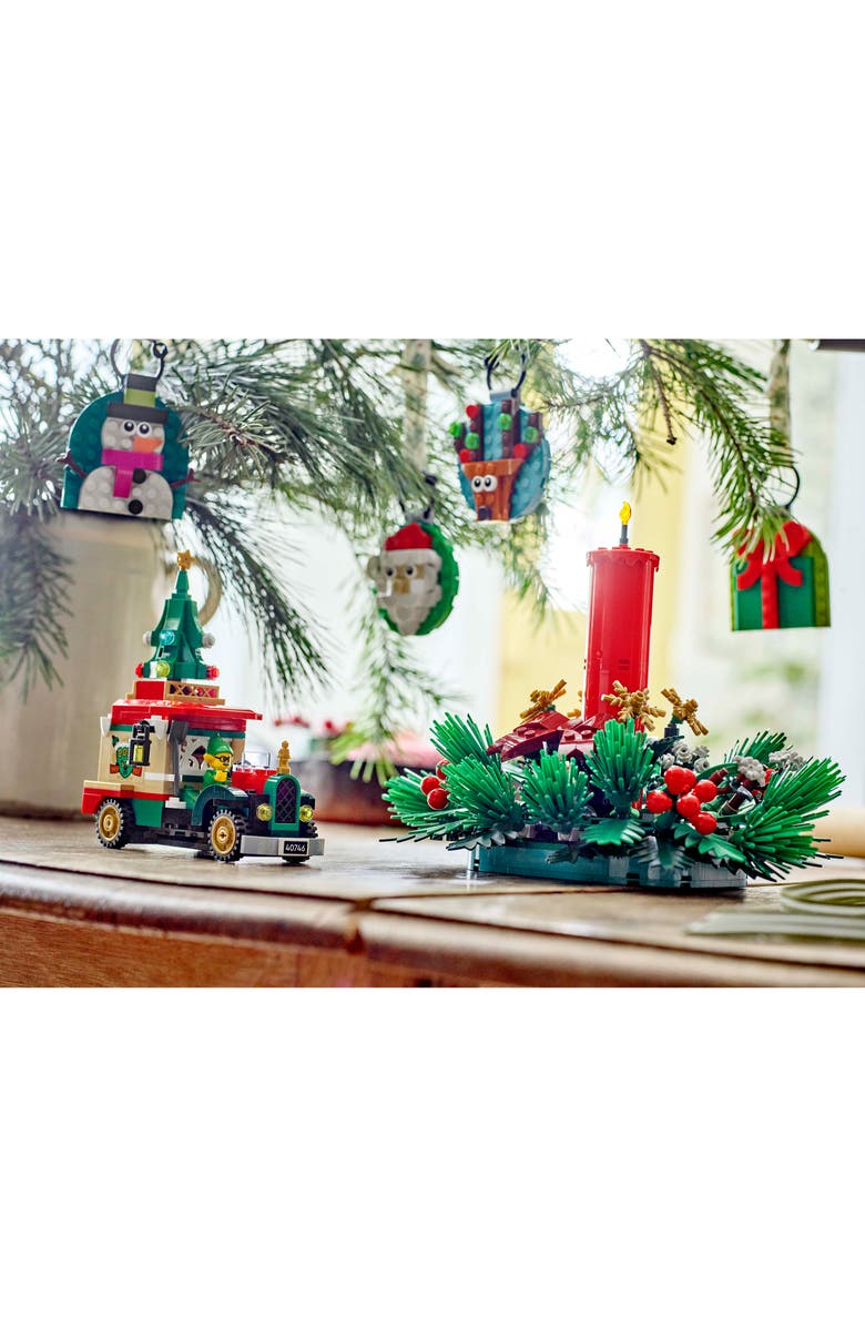 LEGO<sup>®</sup> 12+ Christmas Table Decoration - 40743, Alternate, color, 