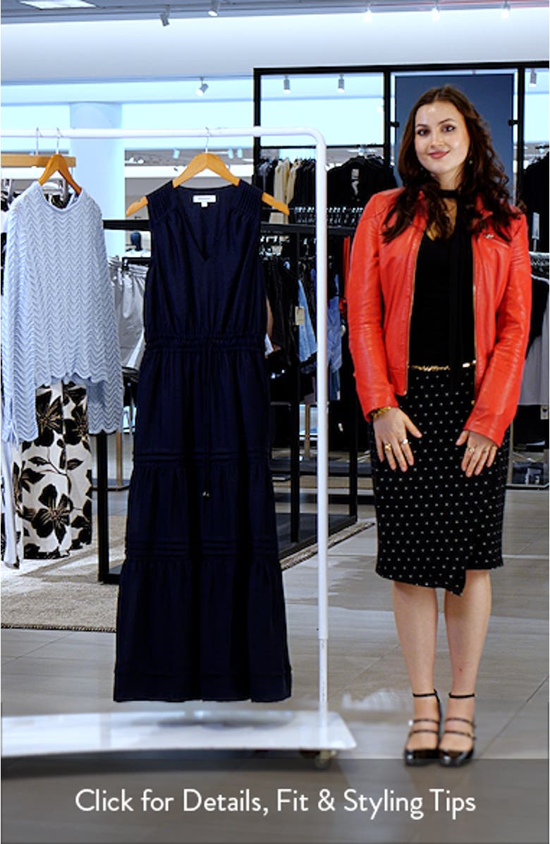 Pleated Maxi Dress, sales video thumbnail