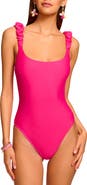 Ramy Brook Rachel Scrunched Strap One-Piece Swimsuit