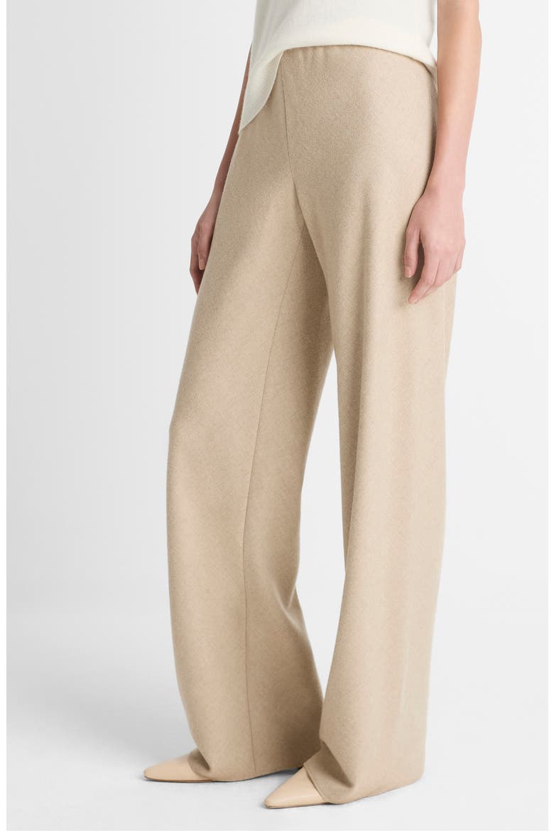 High Waist Straight Leg Pants, Alternate, color, OATMEAL