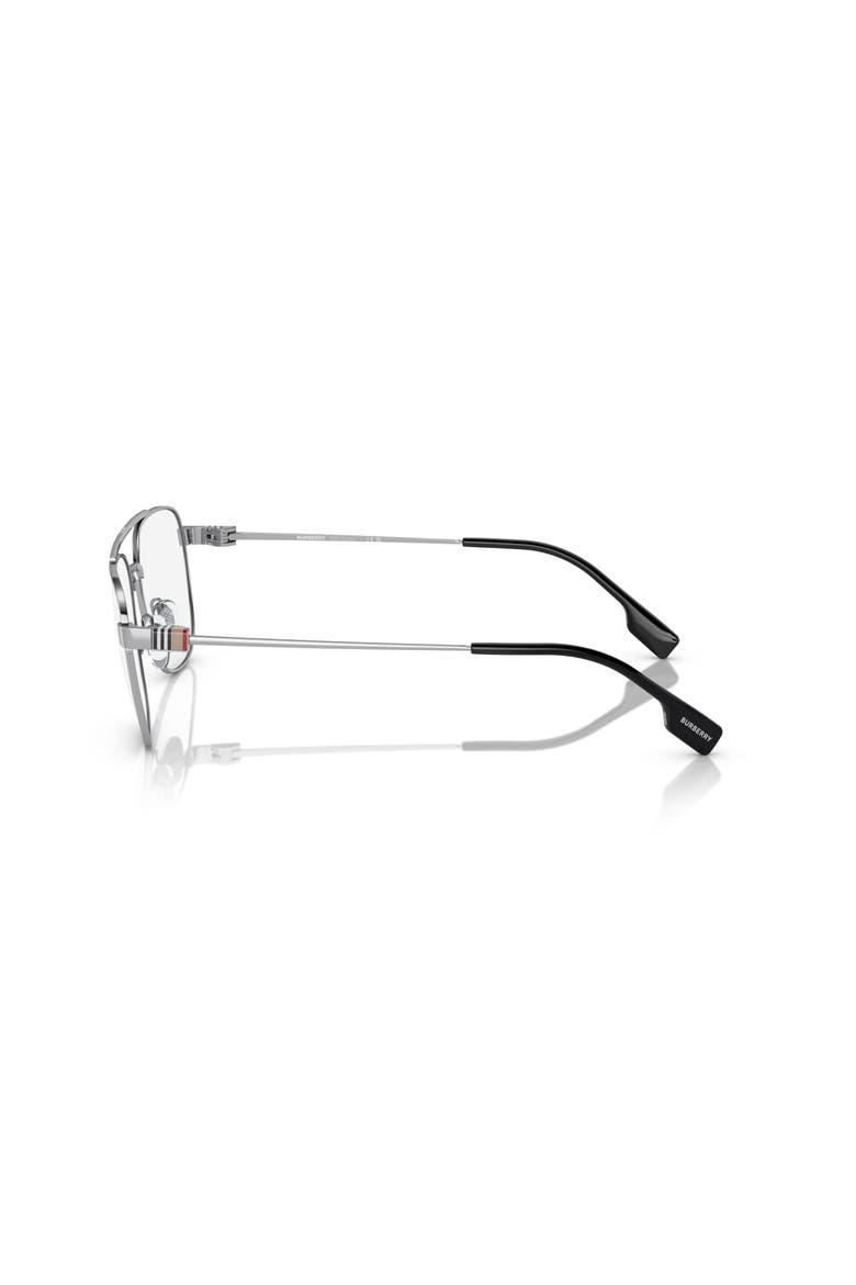 55mm Square optical glasses, Alternate, color, Silver