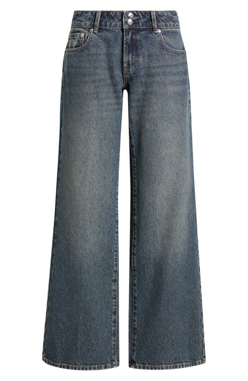 Pacsun Zoe Girlfriend Jeans In Blue