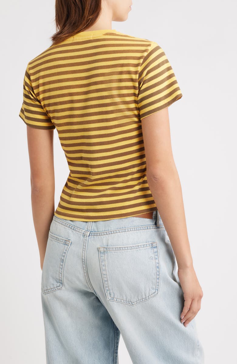 Daydreamer 44 Stripe Crop Graphic T-Shirt, Alternate, color, 