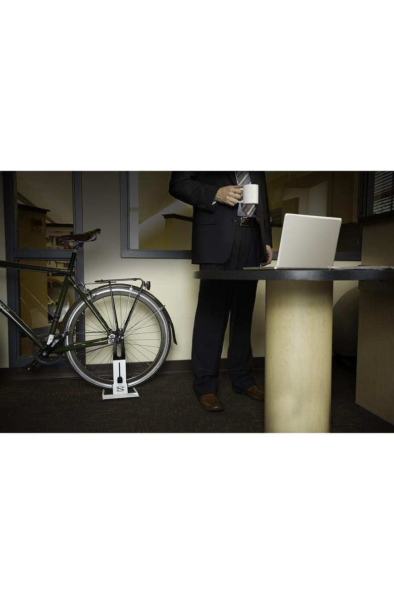 Saris Indoor Bicycle Floor Stand with Steel Construction, Alternate, color, Black