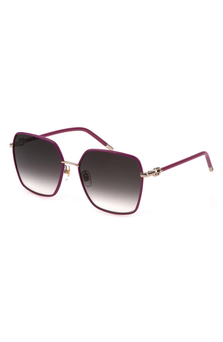 Furla 58mm Gradient Square Sunglasses, Alternate, color,