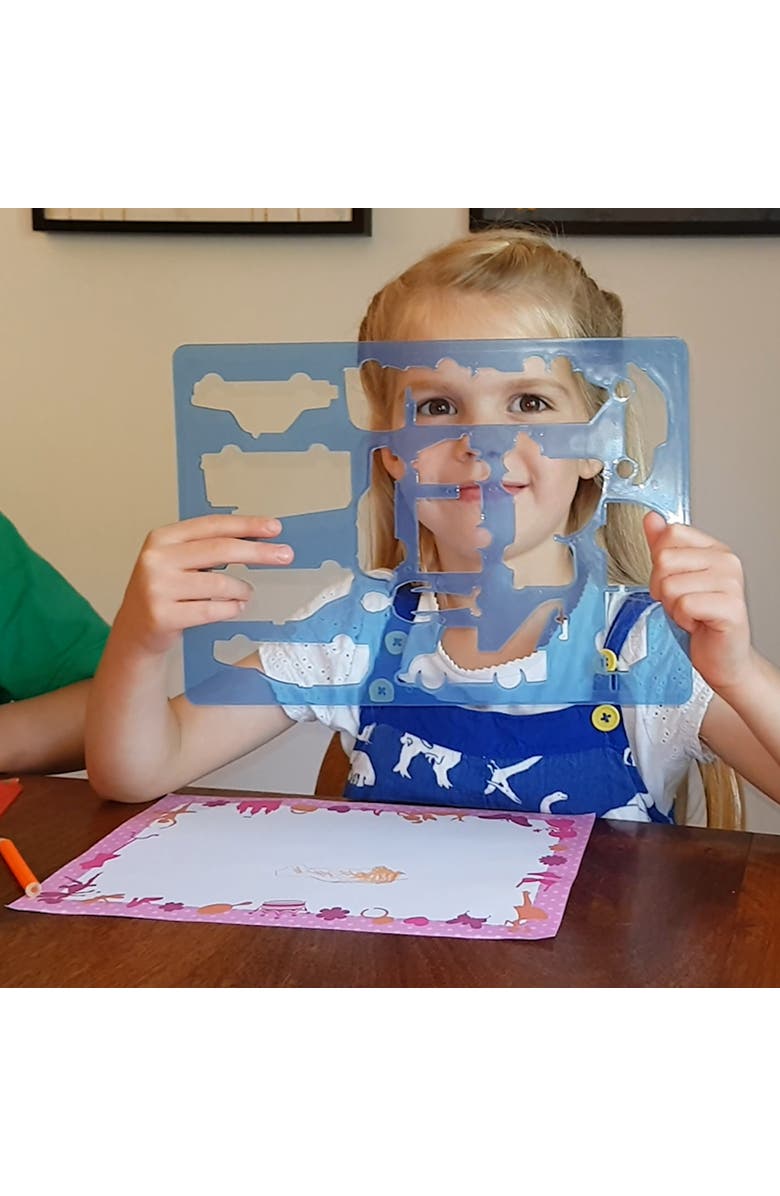 Buddy & Barney Big Box Of Stencils, Alternate, color,