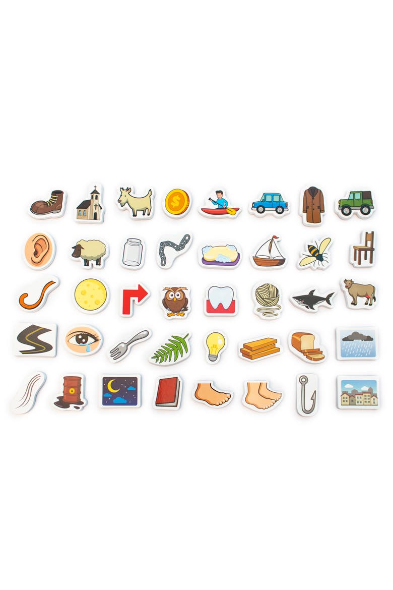 Vowel Objects Educational Aid, Alternate, color, Multicolored