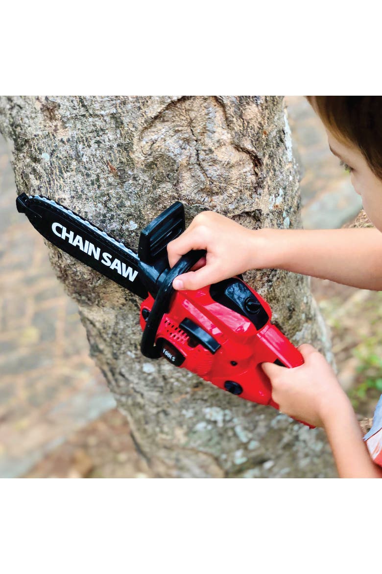 Electric Toy Chain Saw with Moveable Blade and Sound, Alternate, color, Multicolored