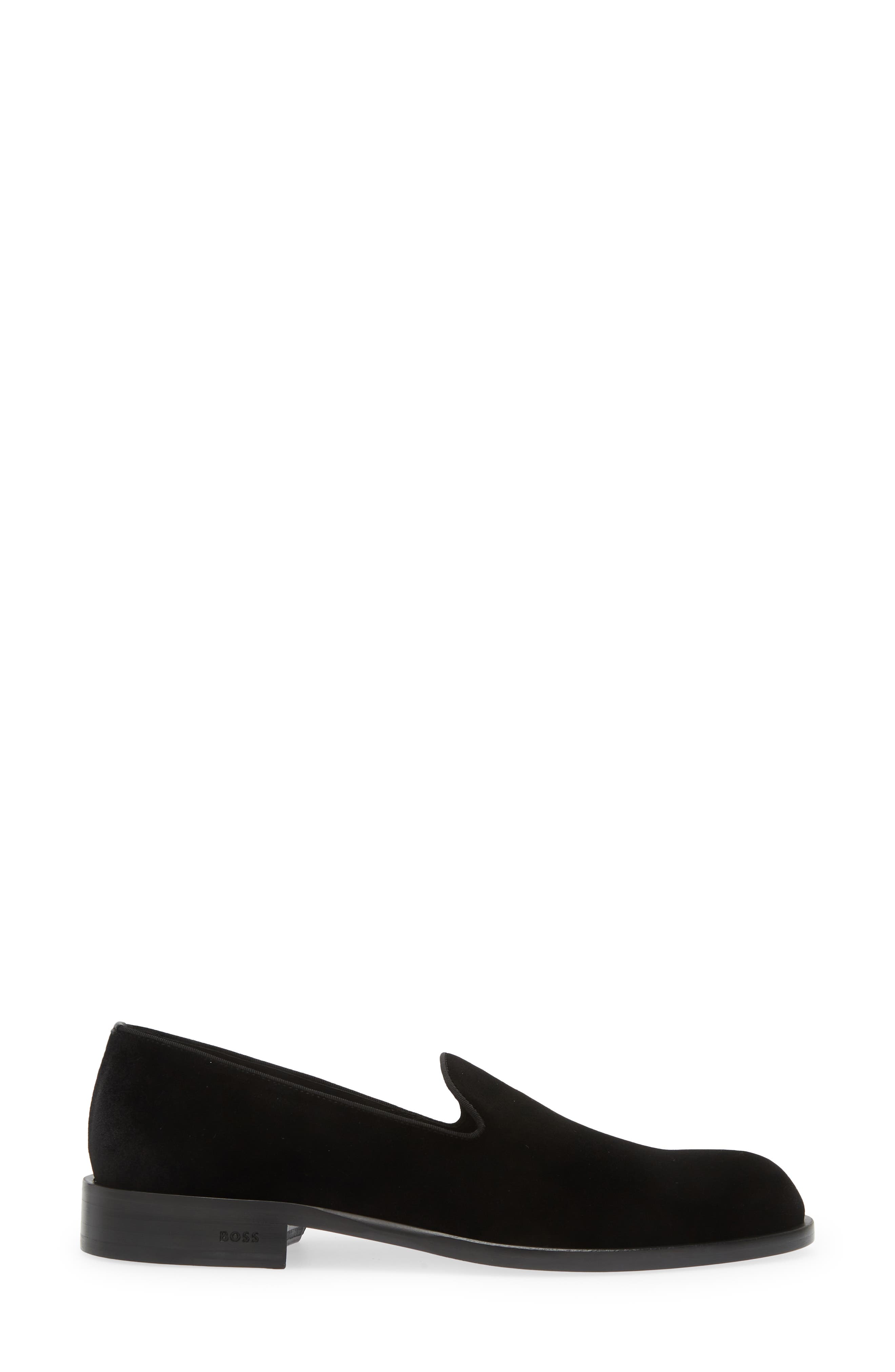 BOSS Bruce Velvet Loafer, Alternate, color, 