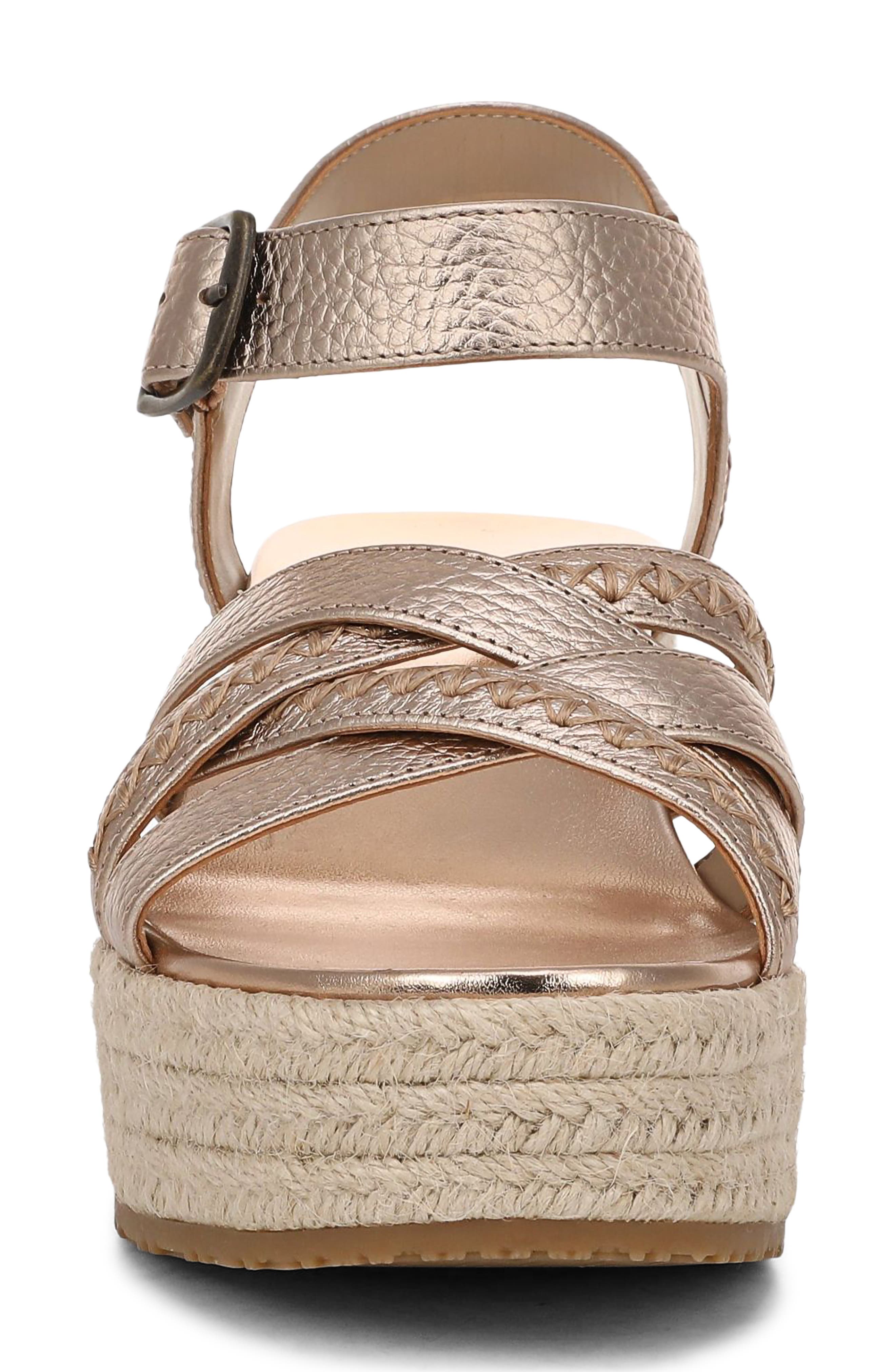 Danal Platform Wedge, Alternate, color, BRONZE