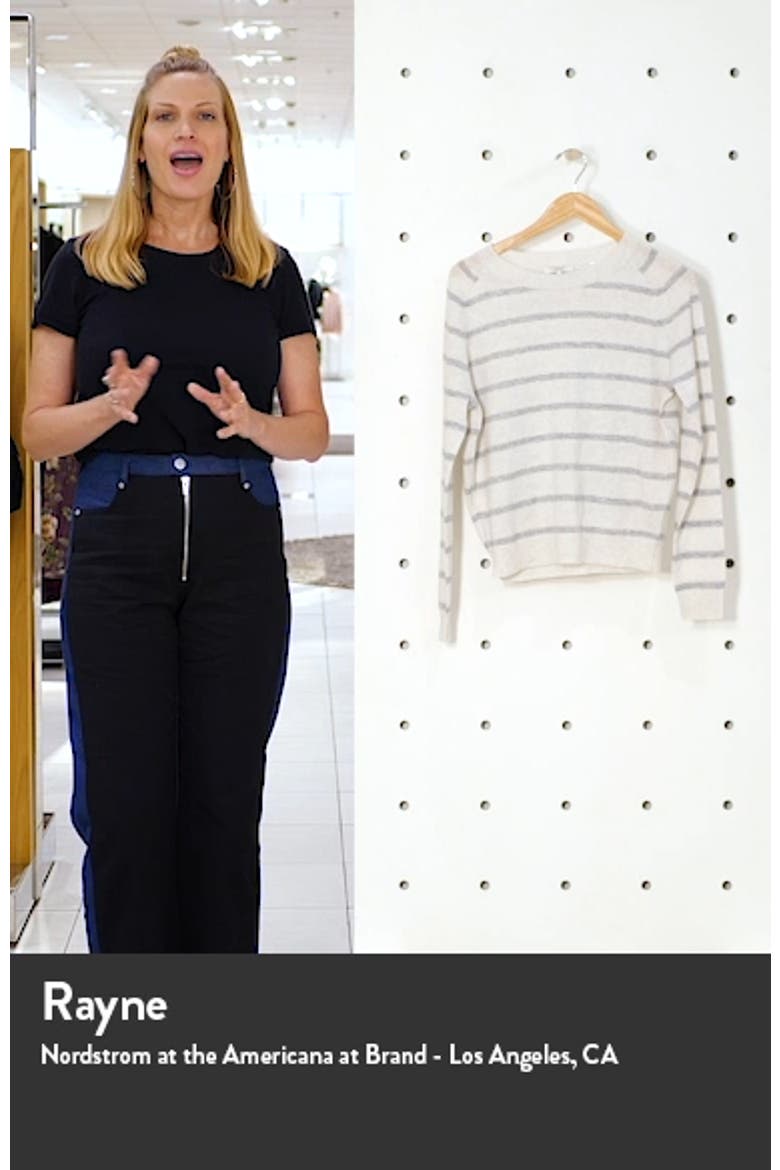 Stripe Wool & Cashmere Sweater video