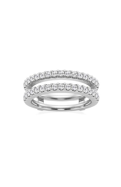 Badgley Mischka Collection Diamond Split Shank Ring In Platinum