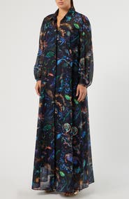Marina Rinaldi Cotton & Silk Shirtdress