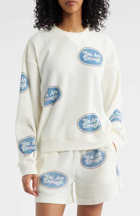 THE MAYFAIR GROUP You Are Enough Crewneck Sweatshirt