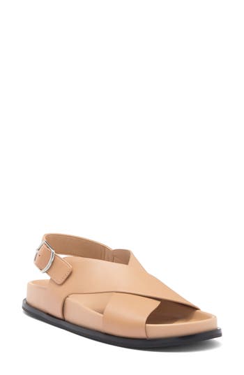 Nordstrom Rack Earhart Slingback Sandal In Tan Light