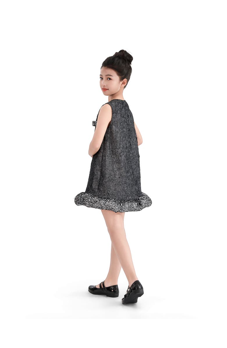 Tulleen Speckled Dress, Alternate, color, Grey