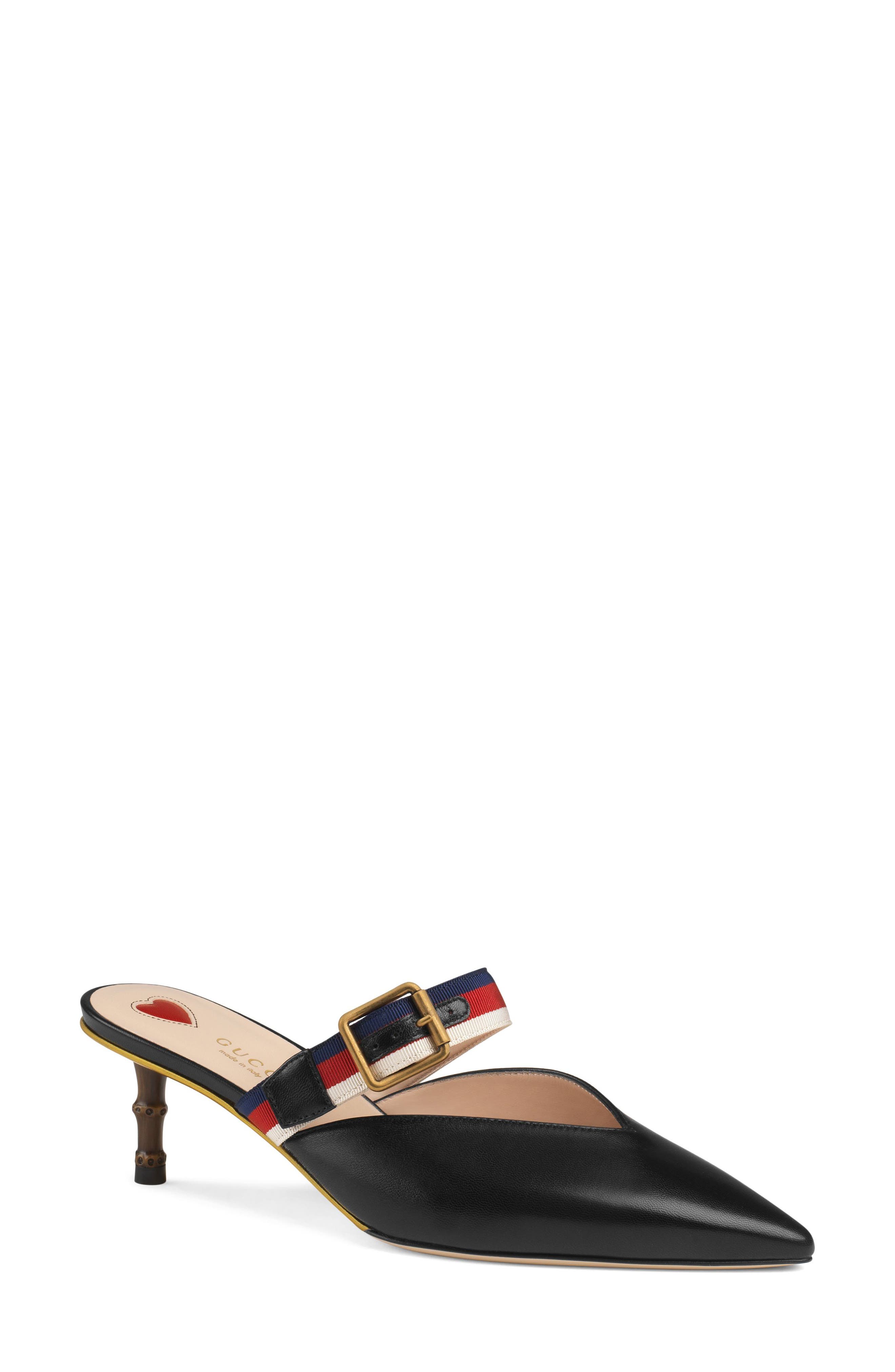 Gucci Pointy Toe Mule, Main, color, 