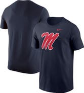 Nike Men's Nike Navy Ole Miss Rebels Logo T-Shirt