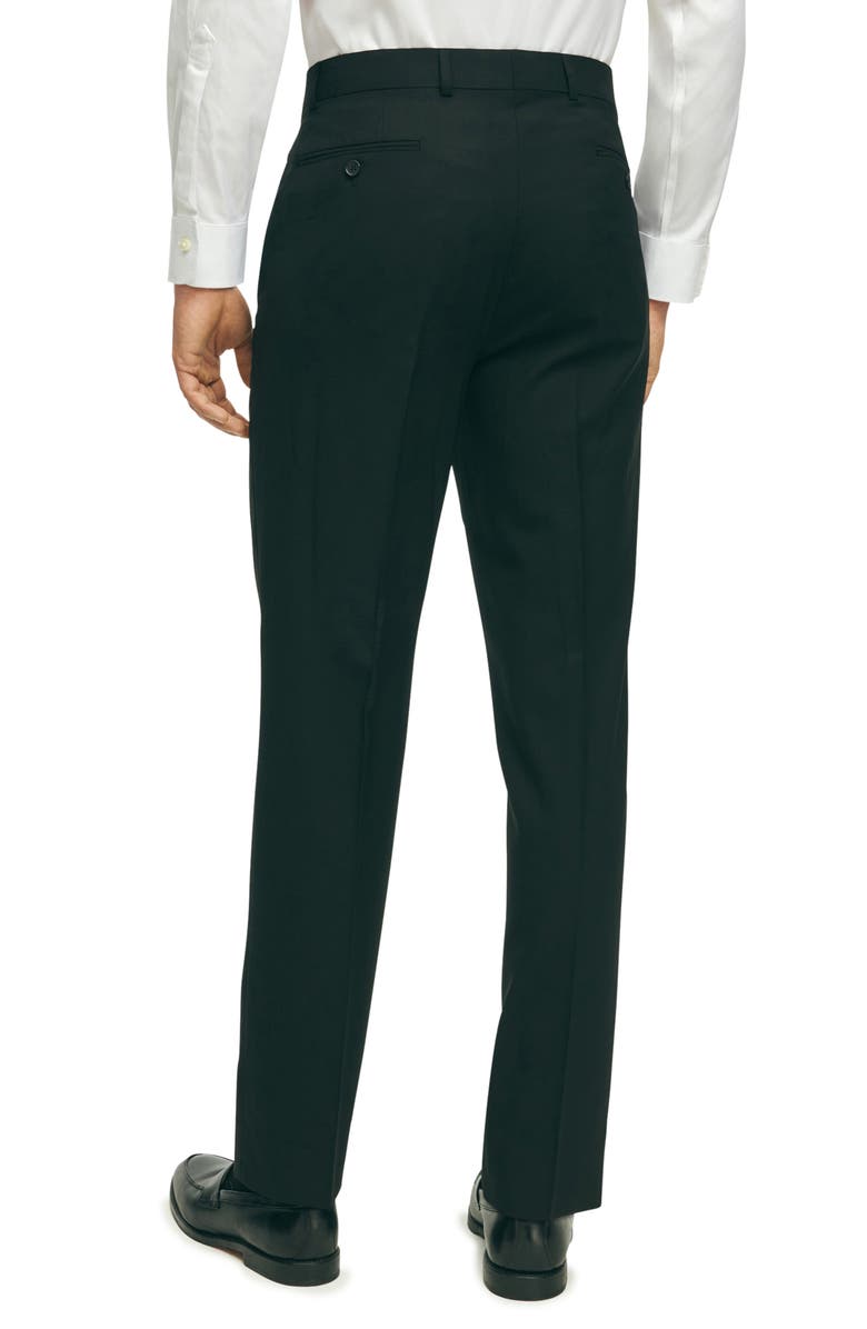 Brooks Brothers Performance Water Repellent Wool Suit Pants, Alternate, color,