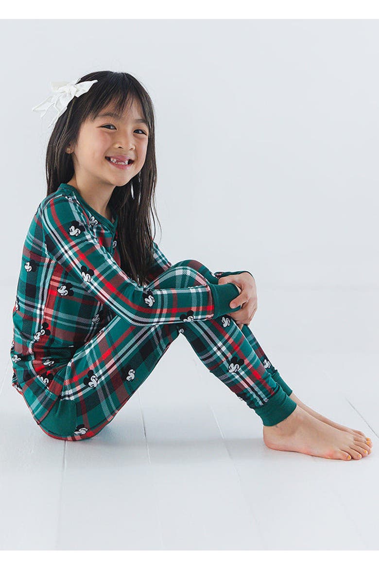 Steamboat Willie Tartan Pajama Set, Alternate, color, Multicolor