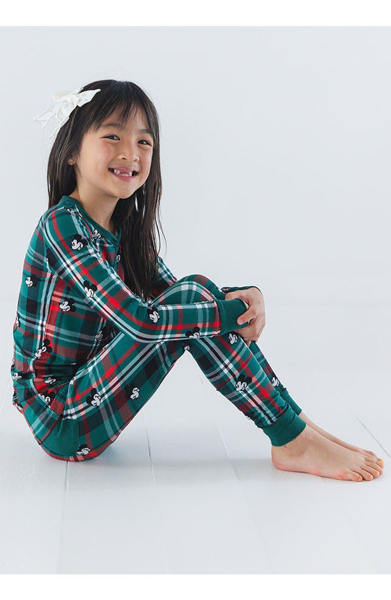 Charlie Lou Baby<sup>®</sup> Steamboat Willie Tartan Pajama Set, Alternate, color, Multicolor