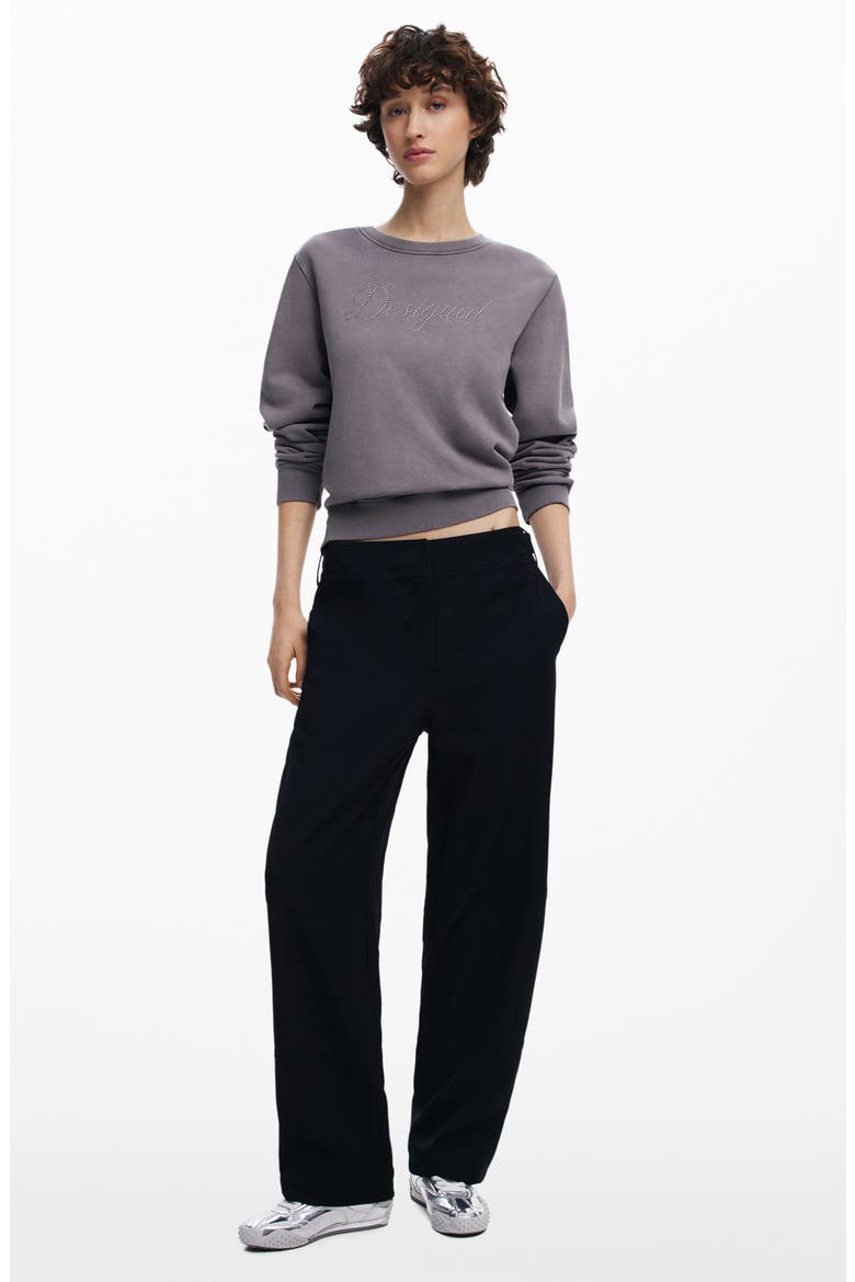Straight Leg Utility Pants, Alternate, color, BLACK