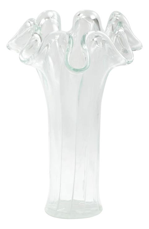 Onda Tall Glass Vase